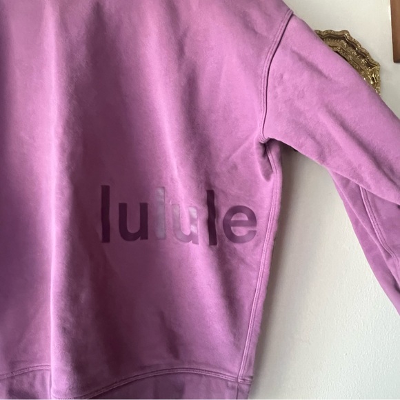 LULULEMON Perfectly Oversized Crew Graphic
Vintage Plum Women’s SIZE LARGE - Picture 4 of 7